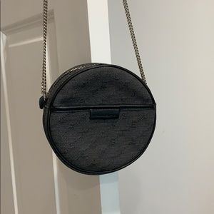 Stella McCartney mini round monogram bag